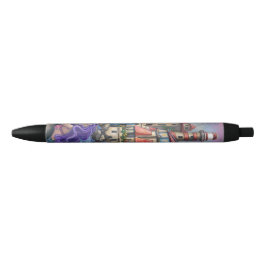 Bolígrafo De Tinta Negra Castillo de Sirena