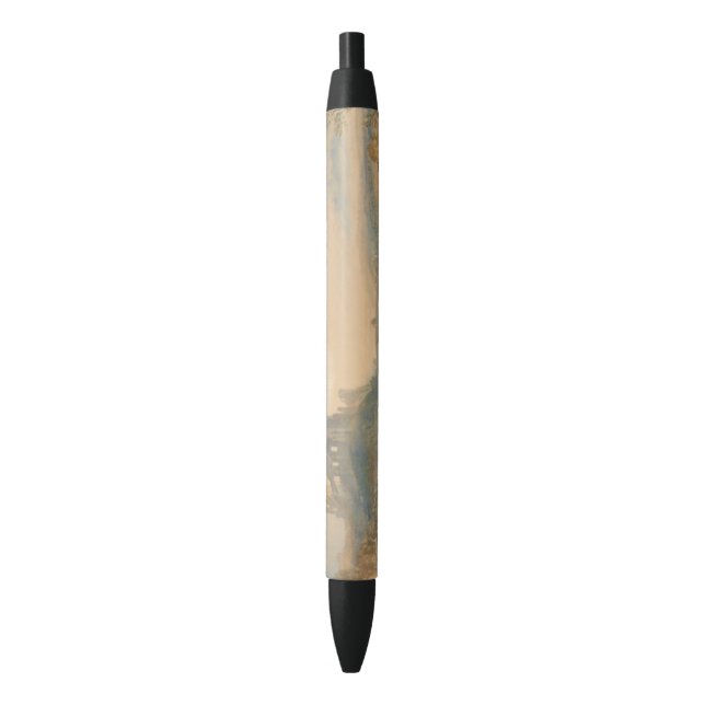 Bolígrafo De Tinta Negra Castillo de William Turner Barnard (Frente vertical)