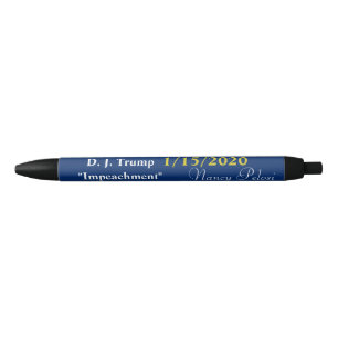 Bolígrafo De Tinta Negra Celebra el botín de esfuerzos de Pelosi Recolector