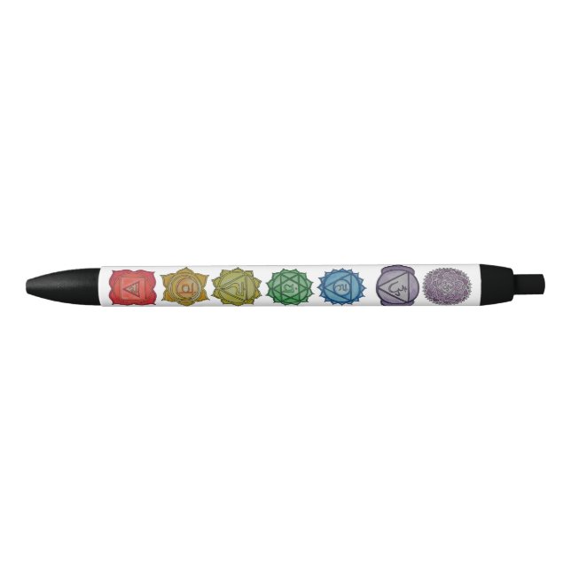Bolígrafo De Tinta Negra Chakra Pencil (Anverso)