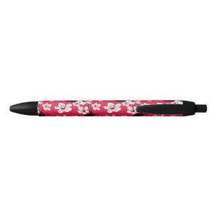 BOLÍGRAFO DE TINTA NEGRA CHERRY BLOSSOM - SAKURA (ROJO)