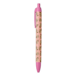 Bolígrafo De Tinta Negra Chicas animales de castores kawaii
