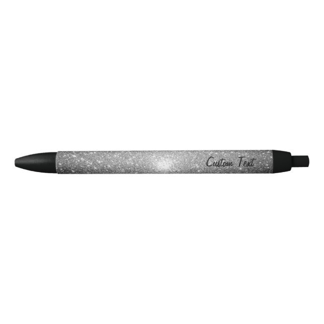 Bolígrafo De Tinta Negra Chispas de la plata (Anverso)