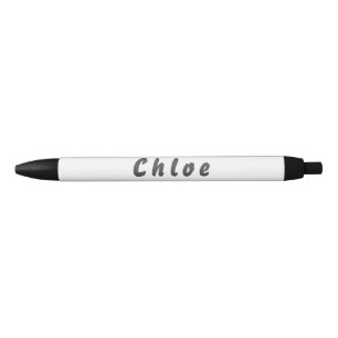 Bolígrafo De Tinta Negra Chloe Kugelschreiber