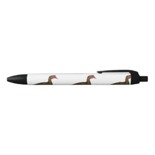 Bolígrafo De Tinta Negra Chocolate Muscovy Drake