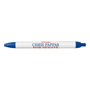 Bolígrafo De Tinta Negra Chris Pappas para Senado Elección 2026