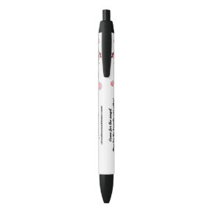 Bolígrafo De Tinta Negra Christine y Anne Pen