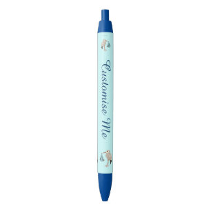 Bolígrafo De Tinta Negra Cigüeña clásica 2 (azules)