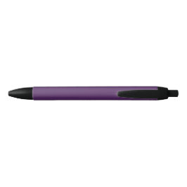 Bolígrafo De Tinta Negra Ciruela