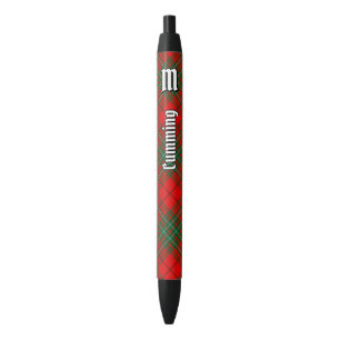 Bolígrafo De Tinta Negra Clan Cumming Tartan
