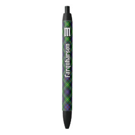 Bolígrafo De Tinta Negra Clan Farquharson Tartan Ink Pen