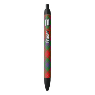 Bolígrafo De Tinta Negra Clan Fraser Tartan Ink Pen