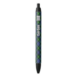 Bolígrafo De Tinta Negra Clan Gordon Tartan Ink Pen