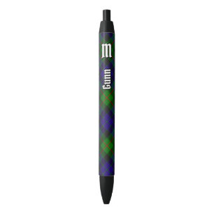 Bolígrafo De Tinta Negra Clan Gunn Tartan Ink Pen