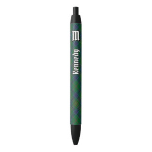 Bolígrafo De Tinta Negra Clan Kennedy Tartan