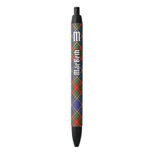 Bolígrafo De Tinta Negra Clan MacBeth Tartan Ink Pen
