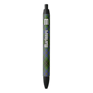 Bolígrafo De Tinta Negra Clan MacInnes Tartan
