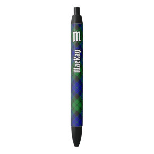 Bolígrafo De Tinta Negra Clan MacKay Tartan