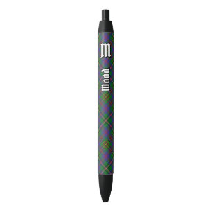 Bolígrafo De Tinta Negra Clan Wood Tartan