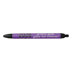 Bolígrafo De Tinta Negra Clase Estrella de 2026 Graduación