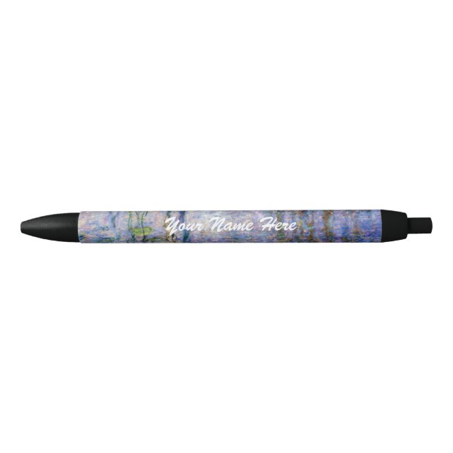 Bolígrafo De Tinta Negra Claude Monet - Water Lilies (Anverso)