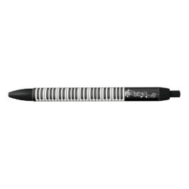 Bolígrafo De Tinta Negra Claves de piano