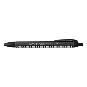 Bolígrafo De Tinta Negra Claves de piano