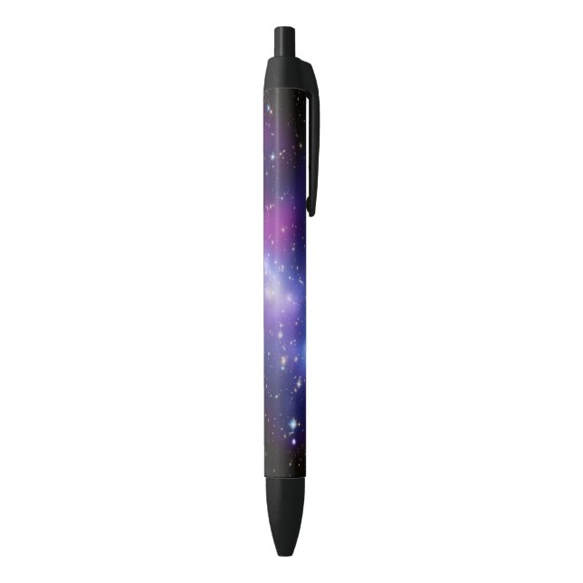 Bolígrafo De Tinta Negra Clúster de galaxia púrpura (Parte inferior (Vertical))