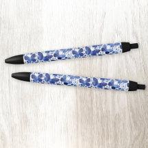 Color de agua de mariposa azul