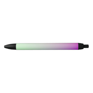 Bolígrafo De Tinta Negra Colores arcoiris Resumen de arte