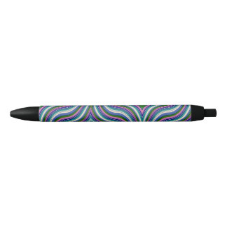 Bolígrafo De Tinta Negra colorida y giratoria tinta negra