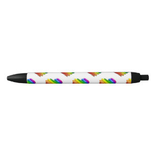Bolígrafo De Tinta Negra Corazón tridimensional escultural de SlipperyJoe b