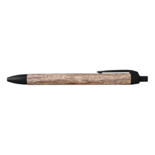 Bolígrafo De Tinta Negra corteza de árbol
