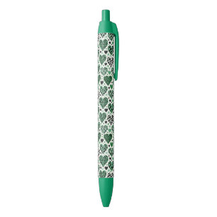 Bolígrafo De Tinta Negra Crazy Love (Verde)