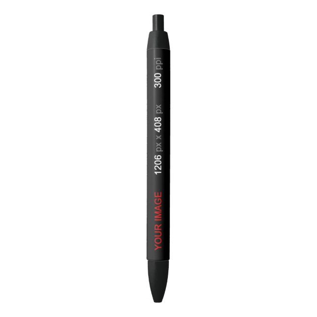 Bolígrafo De Tinta Negra Creación personal (Frente vertical)