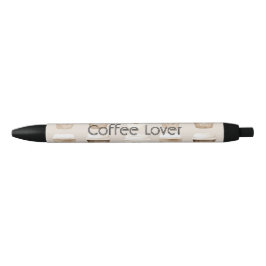 Bolígrafo De Tinta Negra Cream Coffee Heart Cups