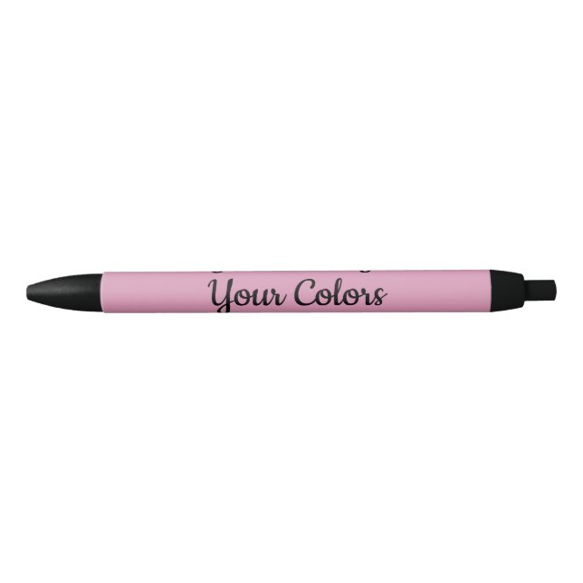 Bolígrafo De Tinta Negra Create Your Own (Anverso)