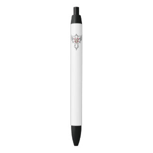 Bolígrafo De Tinta Negra Cruz cristiana