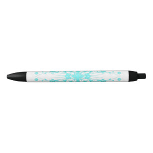 Bolígrafo De Tinta Negra Cruz de la flor
