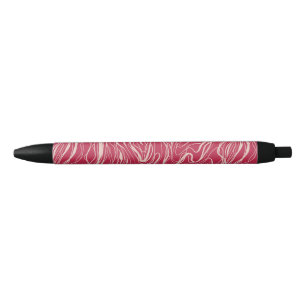 Bolígrafo De Tinta Negra Curvas de esbozo