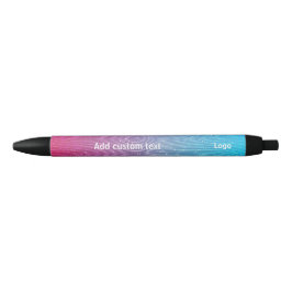 Bolígrafo De Tinta Negra custom simple message business text gift ink pen