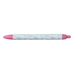 Bolígrafo De Tinta Negra Daisies