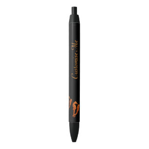 Bolígrafo De Tinta Negra Danza de los Seahorses (naranja)