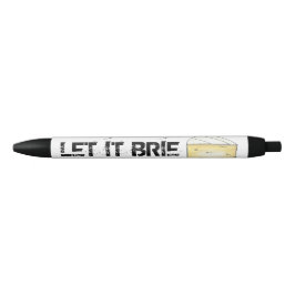 Bolígrafo De Tinta Negra DEJEN QUE BRIE (BE) Funny Quese Wedge Foodioking C