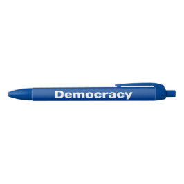 Bolígrafo De Tinta Negra Democracia 2026 Elecciones de mitad de período