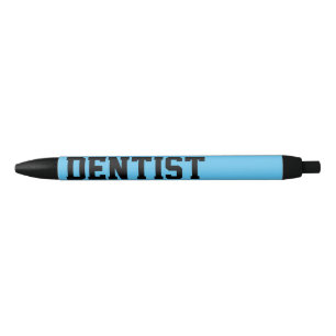 Bolígrafo De Tinta Negra Dentista