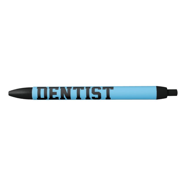 Bolígrafo De Tinta Negra Dentista (Anverso)