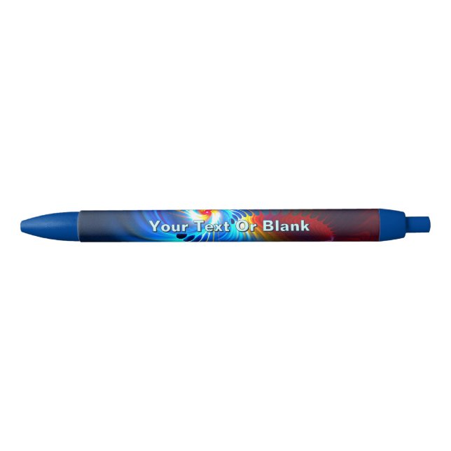 Bolígrafo De Tinta Negra Desplazamiento hacia el azul gravitacional (Anverso)