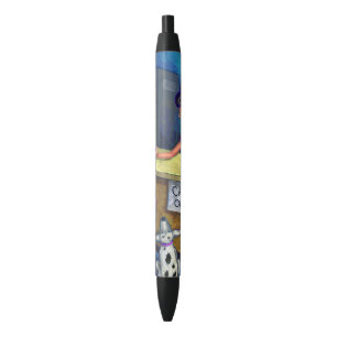 Bolígrafo De Tinta Negra Desproteger biblioteca