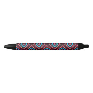 Bolígrafo De Tinta Negra Diamante Azul